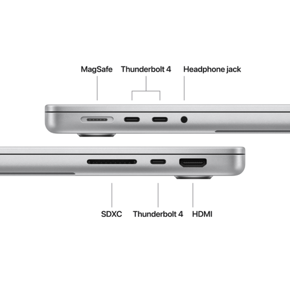 НОУТБУК MBP 14 SL/10C/10C GPU/16GB/1TB-UKR