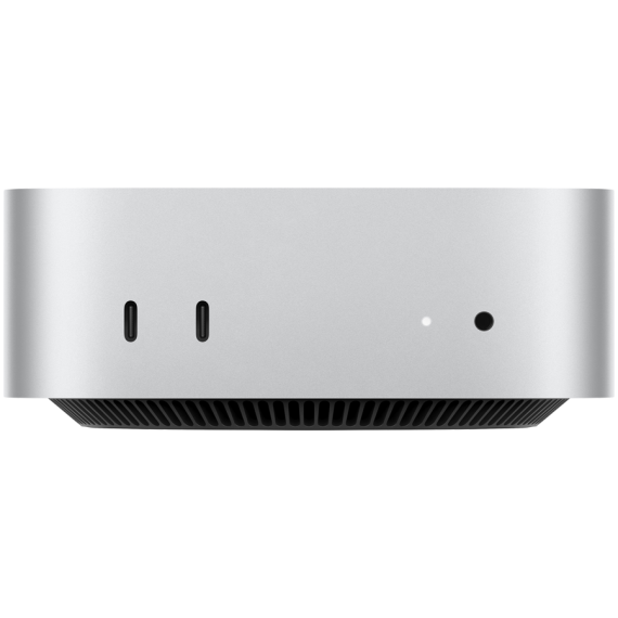 Mac mini, Silver, Model A3238, M4 10C CPU 10C GPU, 32GB, 10 Gigabit Ethernet, 256GB SSD, 3xTB4, HDMI