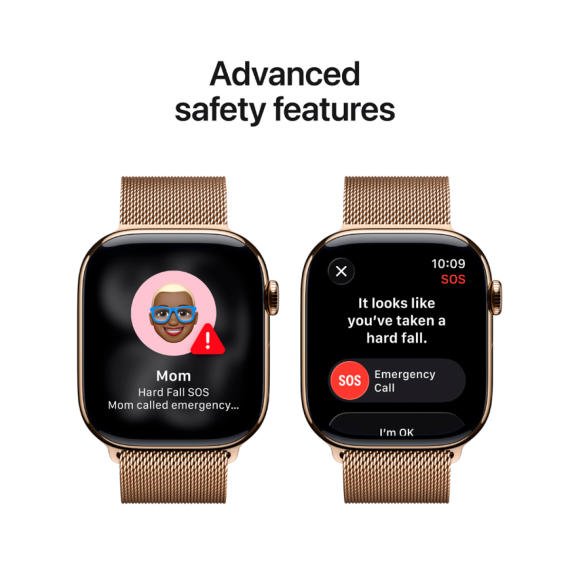 ГОДИННИК APPLE WATCH 11 46 GD TI GD ML ML CEL-RKZ