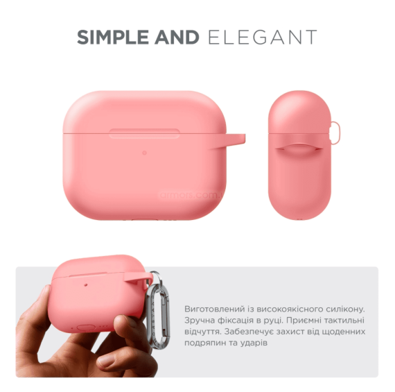 Чохол для навушників ArmorStandsrt Hang Case AirPods Pro 3 Pink