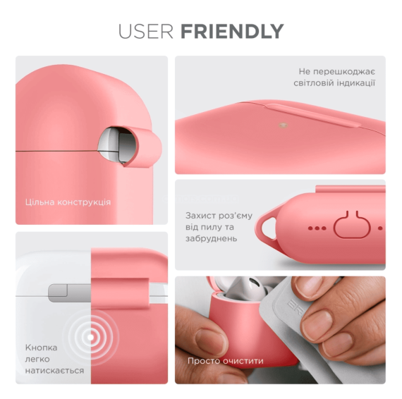 Чохол для навушників ArmorStandsrt Hang Case AirPods Pro 3 Pink