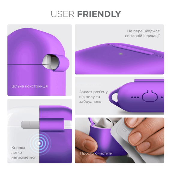 Чохол для навушників ArmorStandsrt Hang Case AirPods Pro 3 Purple