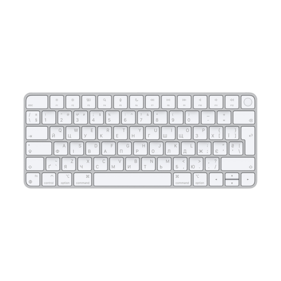 КЛАВІАТУРА MAGIC KEYBOARD TOUCH ID-UKR