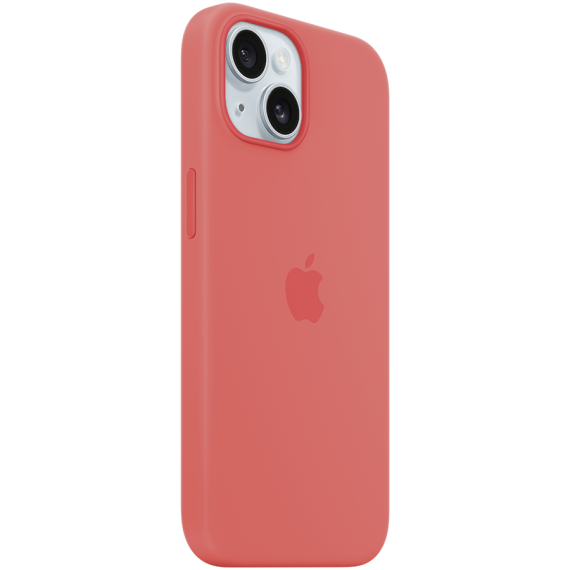 СИЛІКОНОВИЙ ЧОХОЛ IPHONE 15 SI CASE GUAVA- ZML