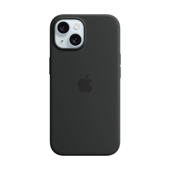 СИЛІКОНОВИЙ ЧОХОЛ IPHONE 15 SI CASE BLACK- ZML
