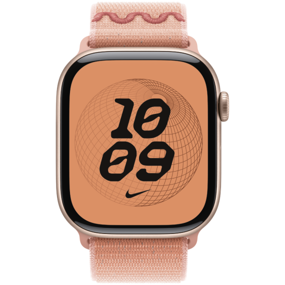 46mm Alpenglow Pink Nike Sport Loop