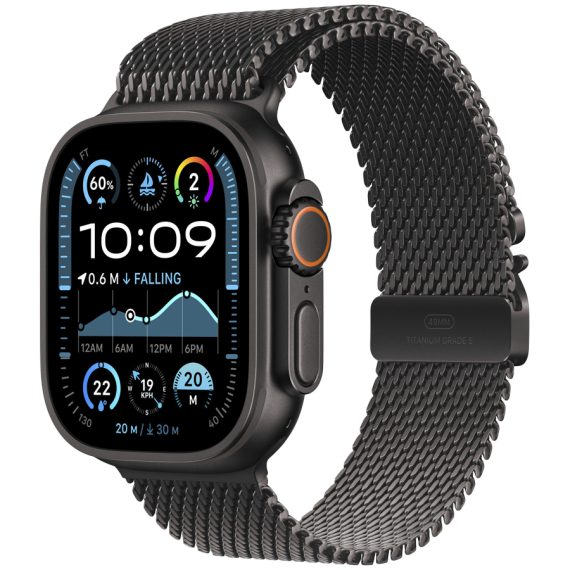 РЕМІНЕЦЬ ДЛЯ ГОДИННИКА APPLE WATCH 49 BLACK TML M-ZML