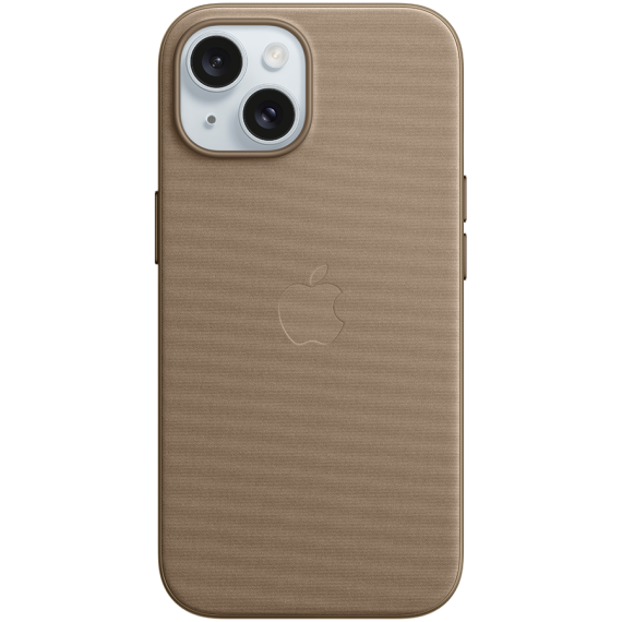ЧОХОЛ IPHONE 15 FINEWOVEN CASE TAUPE-ZML