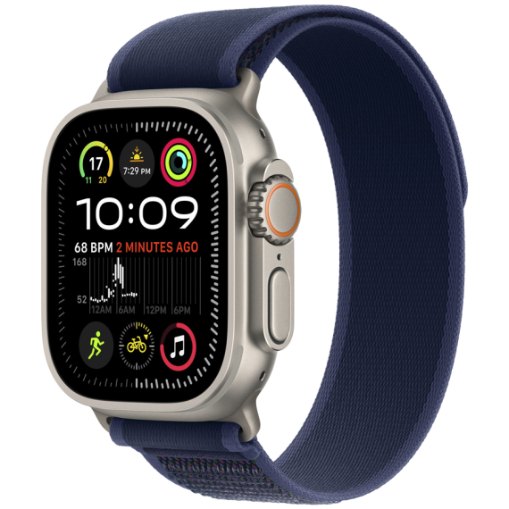 РЕМІНЕЦЬ ДЛЯ ГОДИННИКА APPLE WATCH 49 BLUE N TI TL S/M-ZML
