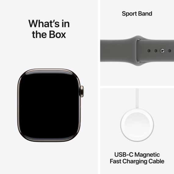 ГОДИННИК APPLE WATCH 11 46 NT TI SG SB SM CEL-RKZ