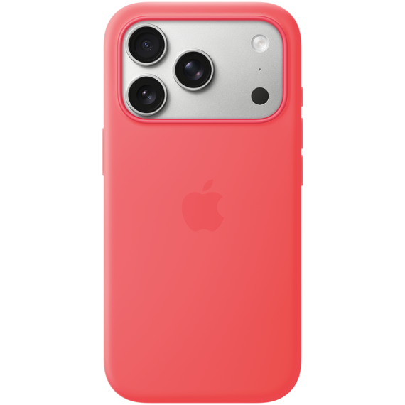 СИЛІКОНОВИЙ ЧОХОЛ IPHONE 17 PRO SI CASE BRIGHT GUAVA-ZML