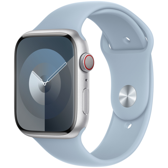 РЕМІНЕЦЬ ДЛЯ ГОДИННИКА APPLE WATCH 45 LIGHT BLUE SB M/L-ZML