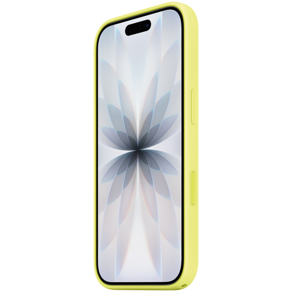 СИЛІКОНОВИЙ ЧОХОЛ IPHONE 17 SI CASE NEON YELLOW-ZML