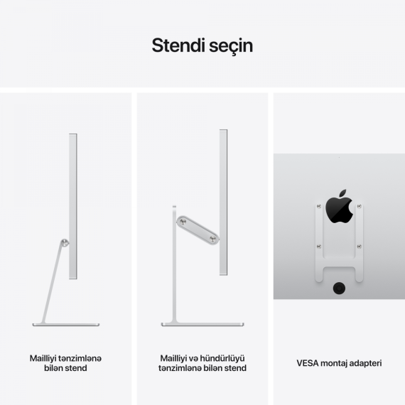 Apple Studio Display - Nano-Texture Glass - VESA Mount Adapter (Stand not included),Model A2525