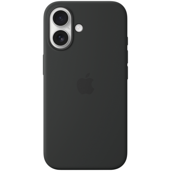 СИЛІКОНОВИЙ ЧОХОЛ IPHONE 16 SI CASE BLACK- ZML