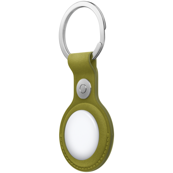 AirTag FineWoven Key Ring - Chartreuse,Model A3363