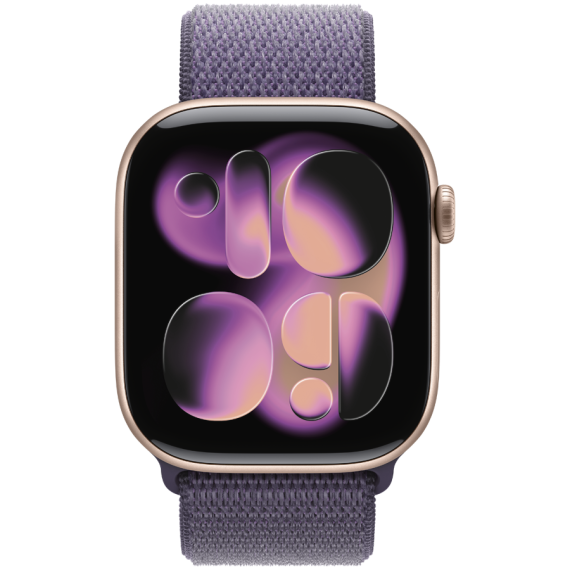 РЕМІНЕЦЬ ДЛЯ ГОДИННИКА APPLE WATCH 46 PURPLE FOG SL-ZML