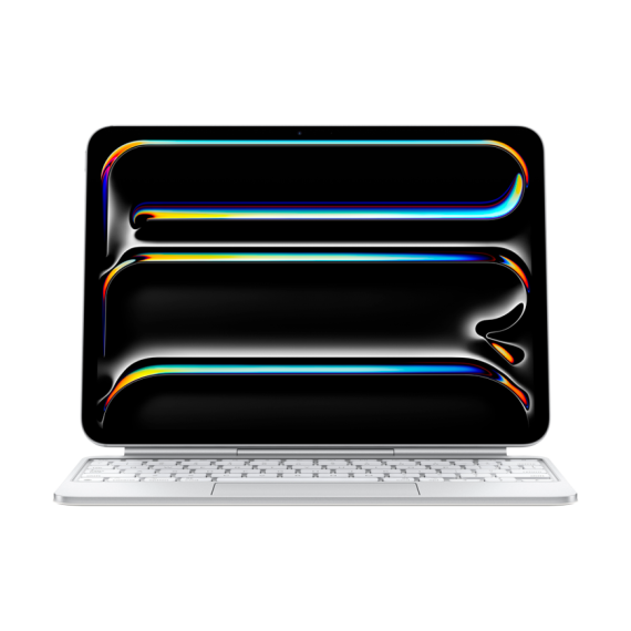 Magic Keyboard for iPad Pro 11‑inch (M4,M5) - Ukrainian - White,Model A2975