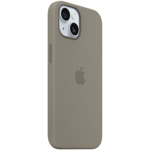 СИЛІКОНОВИЙ ЧОХОЛ IPHONE 15 SI CASE CLAY- ZML