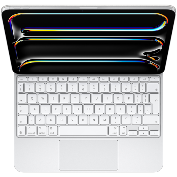 Magic Keyboard for iPad Pro 11‑inch (M4,M5) - Ukrainian - White,Model A2975