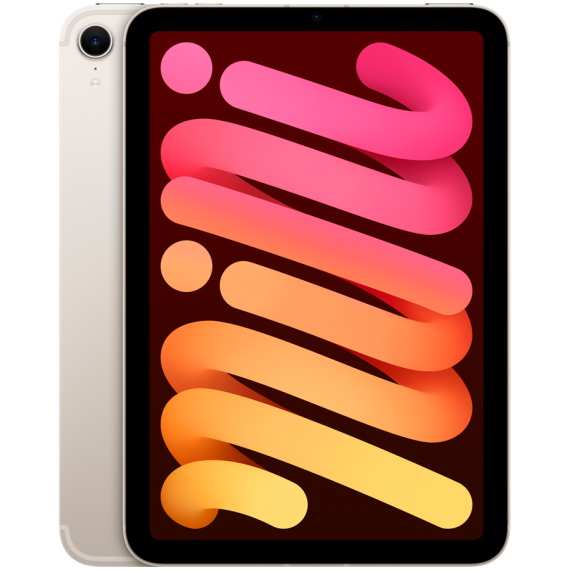 iPad mini Wi-Fi + Cellular 256GB - Starlight,Model A2995