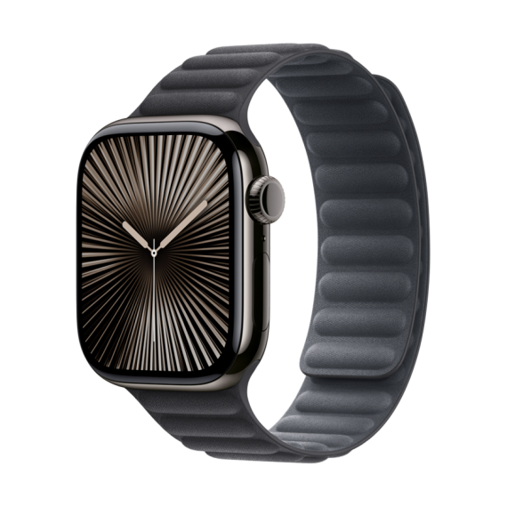 РЕМІНЕЦЬ ДЛЯ ГОДИННИКА APPLE WATCH 42 BLACK MG S/M-ZML