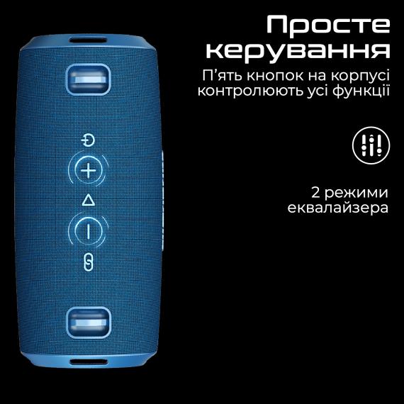 Портативна бездротова колонка HiFuture gravity.black