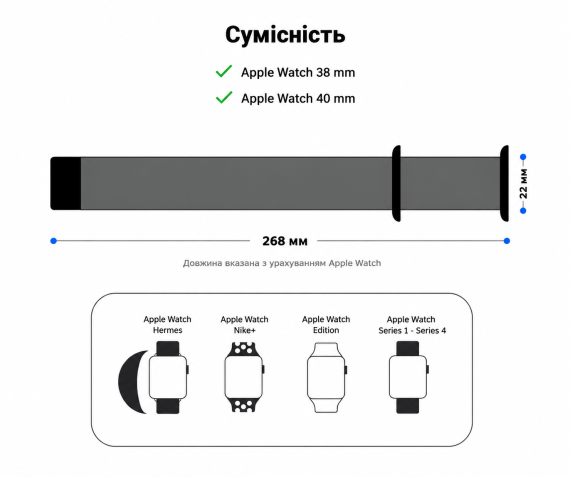 Ремінець ArmorStandart Sport Band (3 Straps) для Apple Watch 42 (Series 11-10)/41/40/38 Black