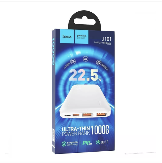 Повербанк Hoco J101 Astute 22.5W 10000mAh* White