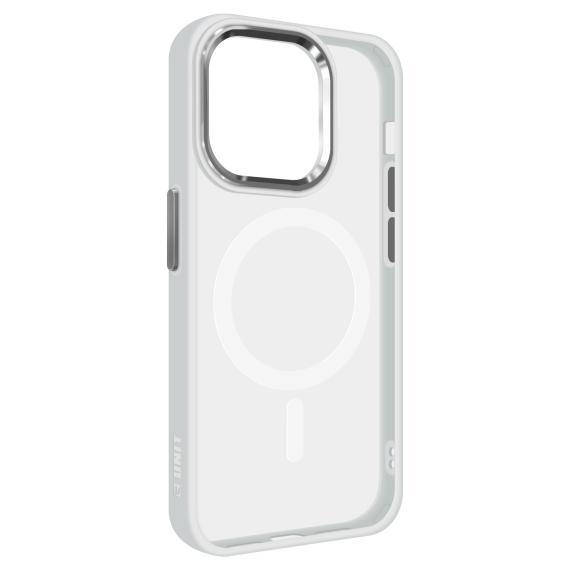 Чохол ArmorStandart Unit MagSafe iPhone 13 Pro Max Matte Clear Silver