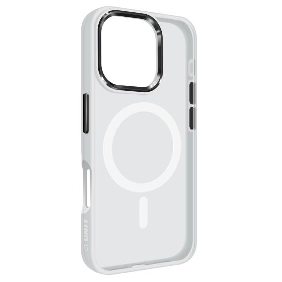 Чохол ArmorStandart Unit MagSafe iPhone 15 Pro Max Matte Clear Silver