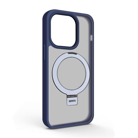 Чохол ArmorStandart Unit Stand iPhone 14 Pro Dark Blue