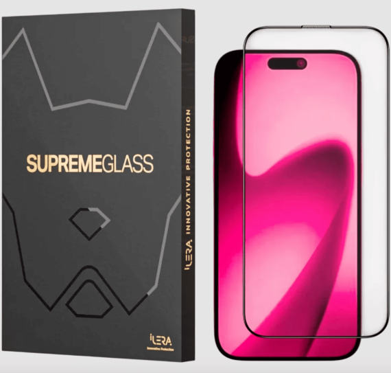 Захисне скло iLera DeLuxe FullCover для iPhone 17