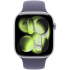 Apple Watch Series 11 GPS + Cellular 46mm Silver Aluminium Case with Purple Fog Sport Band - M/L,Mod