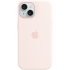 iPhone 15 Silicone Case with MagSafe - Light Pink,Model A3123