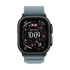 49mm Light Blue Alpine Loop - Small - Black Titanium Finish