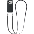 РЕМІНЕЦЬ CROSSBODY STRAP BLACK-ZML