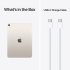 11-inch iPad Air M4 Wi-Fi + Cellular 1TB - Starlight,Model A3460