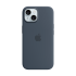 iPhone 15 Silicone Case with MagSafe - Storm Blue,Model A3123