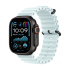 РЕМІНЕЦЬ ДЛЯ ГОДИННИКА APPLE WATCH 49 ICE BLUE BLACK TI OB-ZML