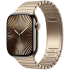 ЛАНКОВИЙ БРАСЛЕТ ДЛЯ ГОДИННИКА APPLE WATCH 46 GOLD ZML