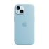 СИЛІКОНОВИЙ ЧОХОЛ IPHONE 15 SI CASE LIGHT BLUE-ZML