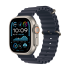 РЕМІНЕЦЬ ДЛЯ ГОДИННИКА APPLE WATCH 49 NAVY NATURAL TI OB-ZML