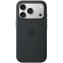 СИЛІКОНОВИЙ ЧОХОЛ IPHONE 17 PRO SI CASE BLACK-ZML
