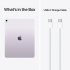 13-inch iPad Air M4 Wi-Fi 1TB - Purple,Model A3461