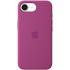 СИЛІКОНОВИЙ ЧОХОЛ IPHONE 16E SI CASE FUCHSIA-ZML