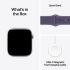 Apple Watch Series 11 GPS + Cellular 46mm Silver Aluminium Case with Purple Fog Sport Band - M/L,Mod