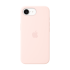 СИЛІКОНОВИЙ ЧОХОЛ IPHONE 17E SI CASE SOFT PINK-ZML
