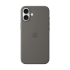 СИЛІКОНОВИЙ ЧОХОЛ IPHONE 16 PLUS SI CASE STONE GRAY-ZML