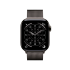 Apple Watch Series 11 GPS + Cellular 42mm Slate Titanium Case with Slate Milanese Loop,Model A3335